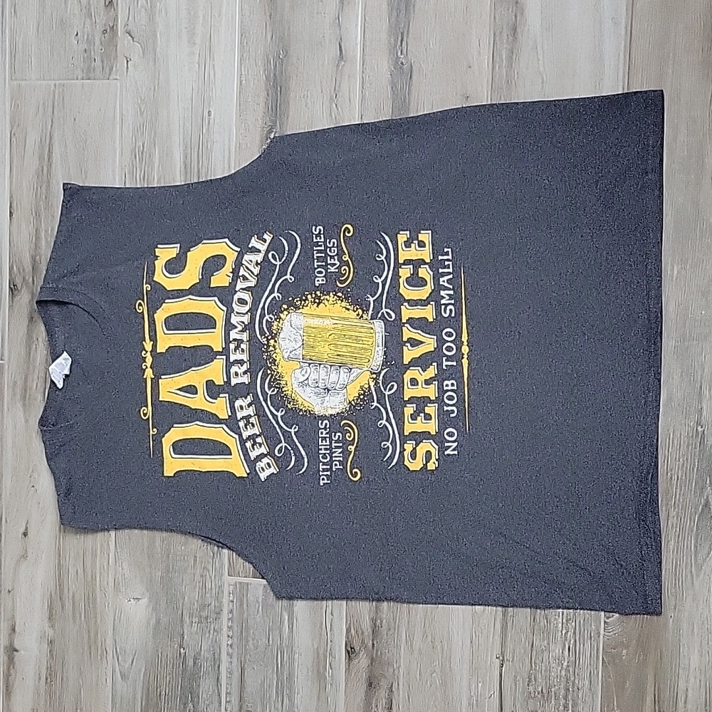 Jerzees Dads Beer Removal Muscle Shirt XL